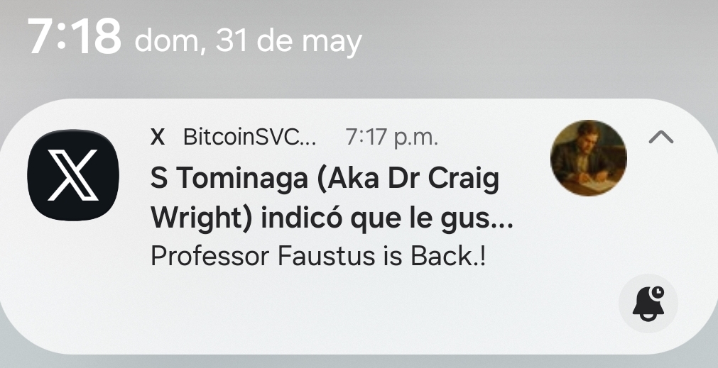Dr. CAW (aka. Satoshi Nakamoto) has had many pseudonyms, and Faustus is one of my favorites.
https:…